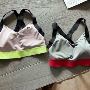 Set of Nike Sports Bras